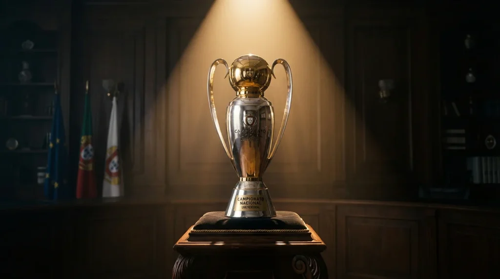Trofeo de campeón de la Liga Portugal
