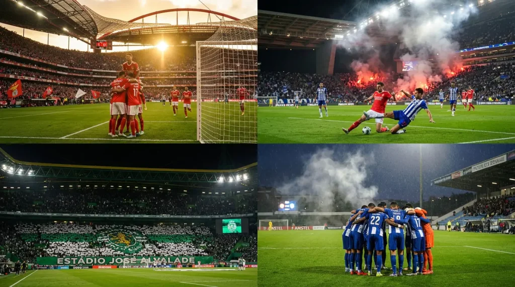 Múltiples partidos de la Liga Portugal - apuestas combinadas