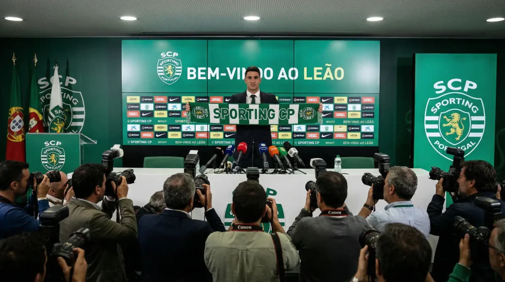 Presentación de fichaje en club de la Liga Portugal